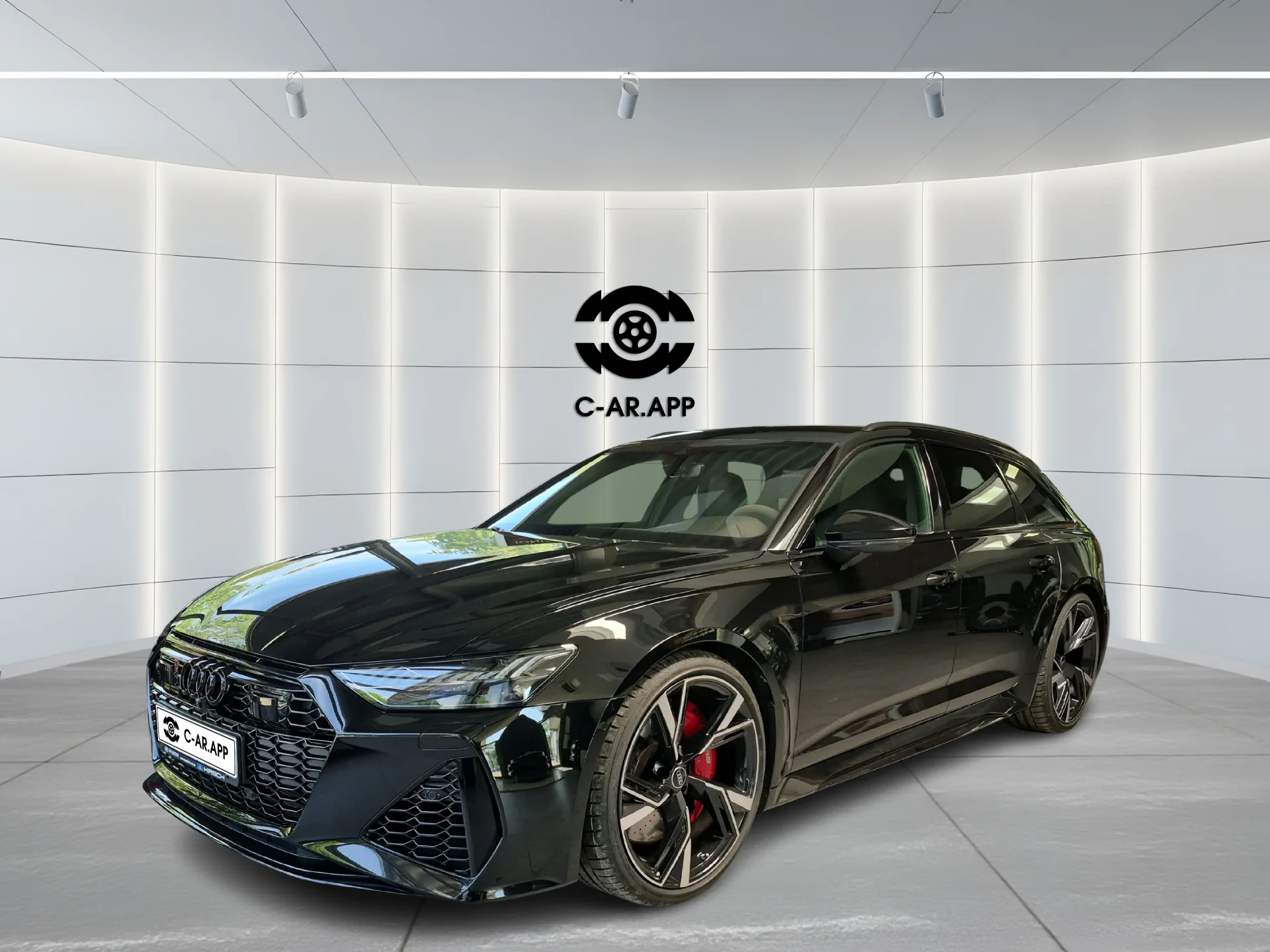 Use C-AR App to Enhance the Car Photos