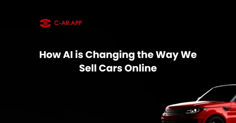 Wie KI die Art und Weise verändert, wie wir Autos online verkaufen