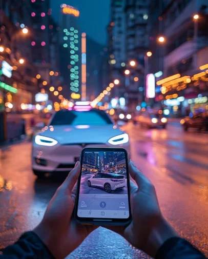 How to Take Car Photos with Phone at Night