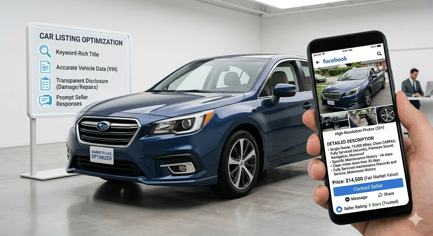 Key Elements of a High-Performing Car Listing